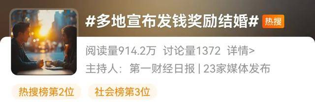 皇冠体育App下载
_“初婚最高奖励4万元”！多地宣布发钱奖励结婚皇冠体育App下载
，有可能追回？